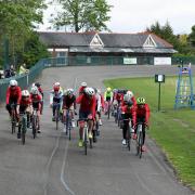 The Preston Park Youth Cycling Club in May 2021