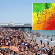 Temperatures could reach as high as 36C in Sussex next week, says Netweather meteorologists