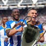 A super computer gives Albion a good chance of making Europe this season based off their good early start. Picture of Champions League trophy by Daniel 0685