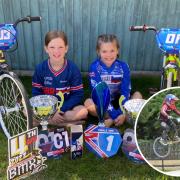 Poppy and Holly Bishop have both been successful in their BMX competitions