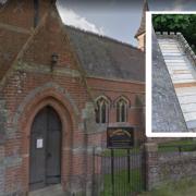 St Alban's Church in Frant had eight tonnes of lead stolen from its roof