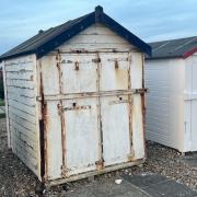 A rusty looking beach hut in Goring has been snapped up by a buyer