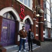 Angels Bar and Angels Club is expected to open in Worthing this year
Pictured: Toby Rafique-King, general manager, and Hasan Demir
