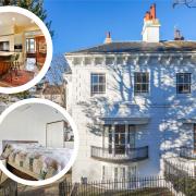 Located on Montpelier Villas, the Victorian property is being listed on Zoopla for £3m