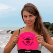 Actress Kirsten Callaghan now has a passion for sea swimming