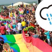 Heavy rain could put a dampener on Brighton Pride this weekend