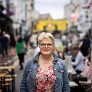 Eddie Izzard said North Laine is among her favourite places in Brighton