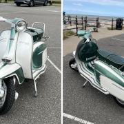 A man's scooter was stolen during the Brighton Mod Weekender