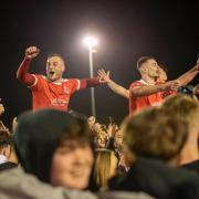 Whitehawk FC secured promotion to the Isthmian Premier