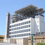 The helipad on the Royal Sussex County Hospital in Brighton is still not ready to be used