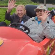 Care home residents tried go karting