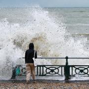 Debris could be thrown in large waves