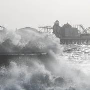 Rose Jones from the Argus Camera Club caught snaps of the waves battering Brighton beach