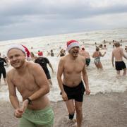 Brighton's Christmas day swimmers