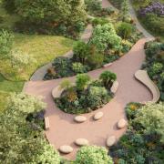 The new 'garden for the future' will open in spring 2025