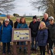 Members of the Southwick Society have unveiled two information boards detailing the park's history