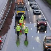 Flooding on roads after yellow weather warning for rain - live updates