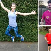 Some of those taking part in the Brighton Half Marathon have shared their stories