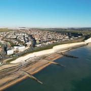 The Environment Agency advised against swimming in the sea at Saltdean