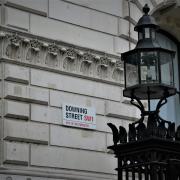 A picture of the Downing Street sign.