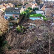 Neighbours fear losing their 'forever homes' after a huge landslide