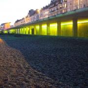 Bottle Alley will be lit yellow for the RNLI