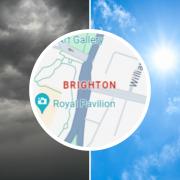 Brighton will see plenty of rain on Good Friday and Easter Monday
