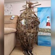 Residents share horror at ‘creepy doll in stick cage’ on sale for £100