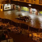 The gym was flooded last week and suffered significant damage