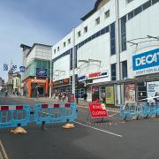 City centre road to be remain for two more days due to 'real and serious hazard'