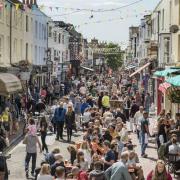 North Laine was showered with praise for its variety of shops and eateries