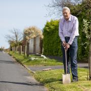 Alisdair Liddle hopes the council will reconsider and leave the small tree outside his home