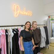 Amanda Morcombe and daughter Evelyn will open Duchess Boutique in Worthing today