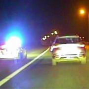 The police chase on the M6
