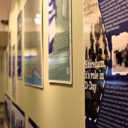 The D-Day exhibition that showcases Shoreham's involvement in D-Day.
