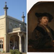 Rembrandt's Self Portrait at the Age of 34 will go on display in Brighton on Friday