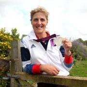 Equestrian Tina Cook from Findon, won silver in team eventing