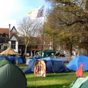 Occupy Brighton protest camp, 2011
