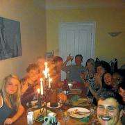Thanksgiving celebrations at Sabina Palermo's home in Brighton