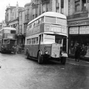 Buses on Duke Street in 1938