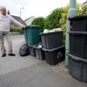 George Mower, 66, of Hardwick Road, Hove, says he will be stopping his council tax payment for a month after rubbish was left uncollected for almost three weeks