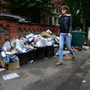 Union warn city will look like 'bomb site' as bin strike begins