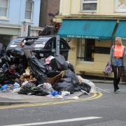 Brighton and Hove braces itself for another week of bin strikes as rubbish piles up