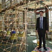 Womb-shaped scanner demos 3D printing at Brighton's Jubilee Library