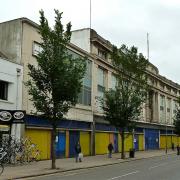 The old Co-op site, derelict since 2007.