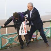 Iain Dale cautioned after scuffle on Brighton seafront