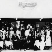 The opening of Browns in 1973