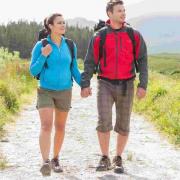 A couple discover the benefits of walking