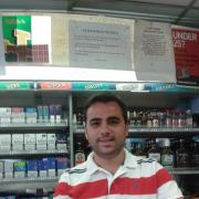 Birol Kaciran, manager of the shop Wine me Up