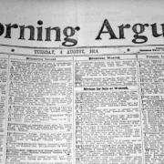 Newspaper cuttings from the Brighton Argus 100 years ago